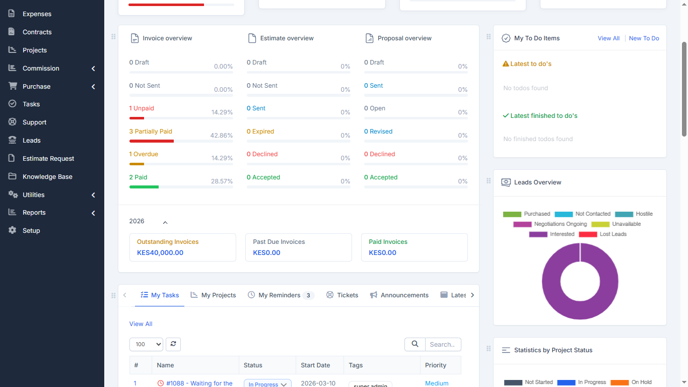 CRM System